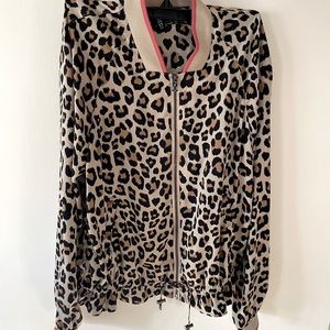 H&M silky bomber jacket.
